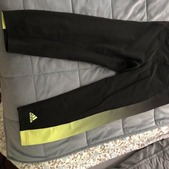 Adidas Climalite Capris  Leggings Work Out Pants - Picture 4 of 7